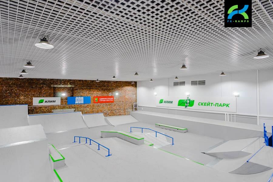 Bratsk indoor skatepark